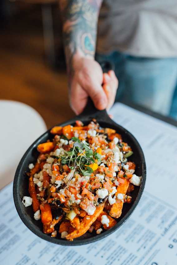 Poutine at restaurant Taboo cuisine rebelle